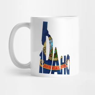 Idaho Typo Map Mug